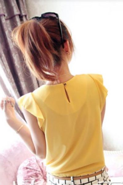 Combo 2 áo sơ mi voan lấp cúc