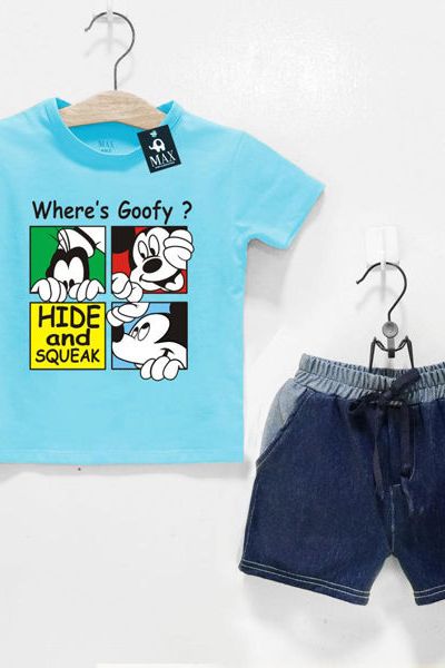 A19377 - bộ bé trai mickey max áo thun quần jean thunsize 1-8