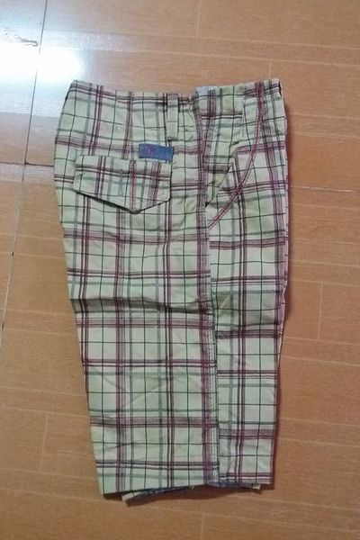 Quần short caro