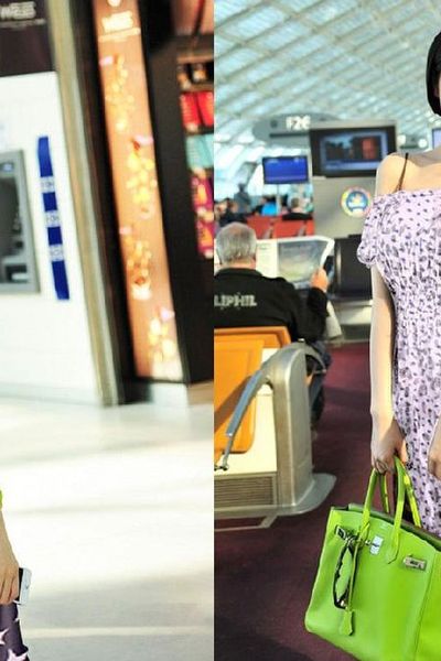 Đầm maxi voan hoạ tiết