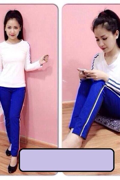 Set bộ thể thao viền 3 sọc