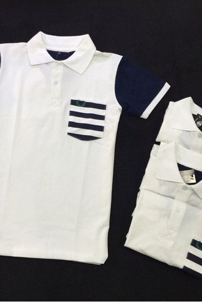 Áo thun fred perry phối tay có túi