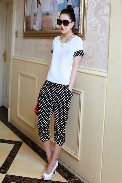 Bộ đồ lửng chấm bi - 1479