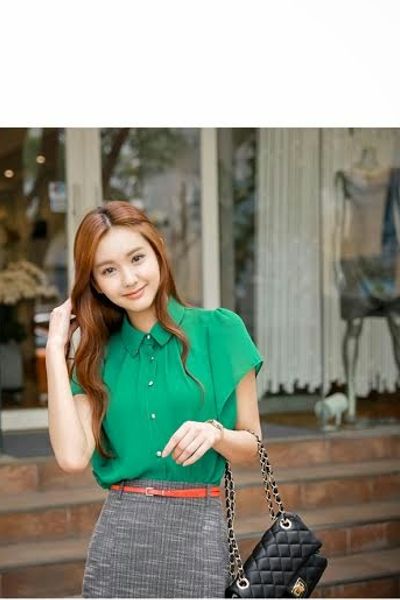 Áo voan cánh tiên xếp ly - 0707