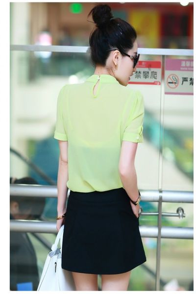 Áo sơ mi cổ giọt nước av0947