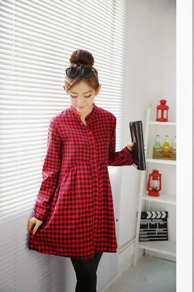 Áo somi caro phom dài xuân hè - 1162