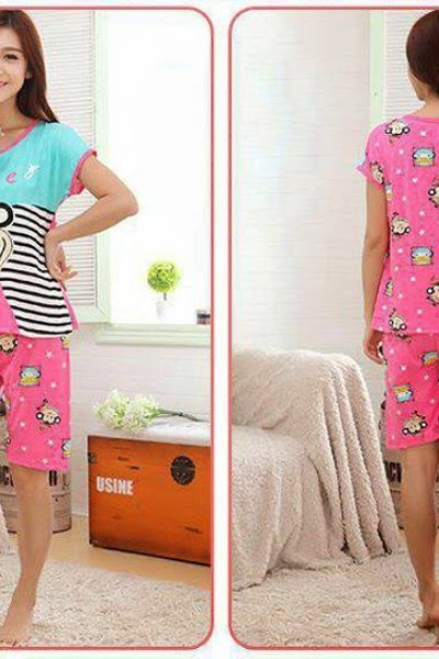 Bộ đồ khỉ phối sọc - mc095 ms1297