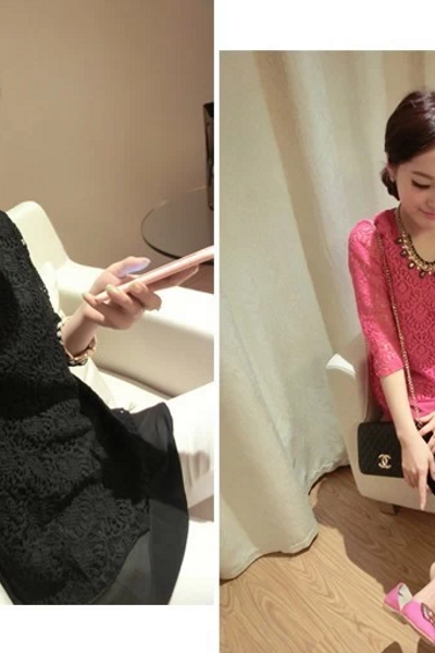 Áo ren hoa đặt hàng