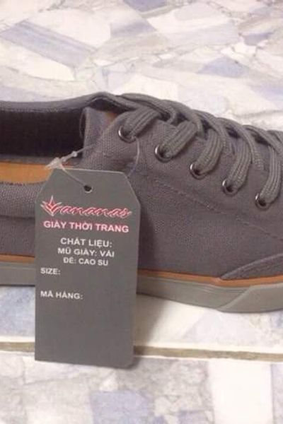 Giày thời trang ananas phong cách thời trang