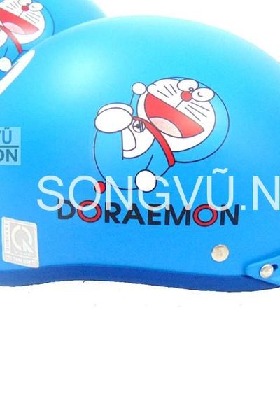 Nón bảo hiểm doraemon không kính n18