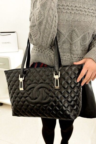Mstx 205 - túi xách caro nổi logo chanel