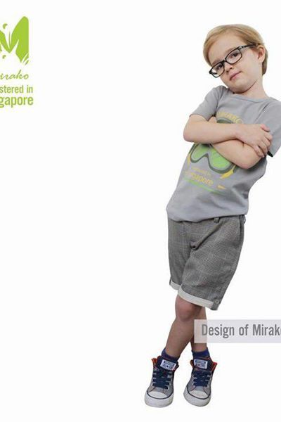 A18097 - bộ bé trai mirako áo thun quần short vải vest vải cực đẹpsize 1-8
