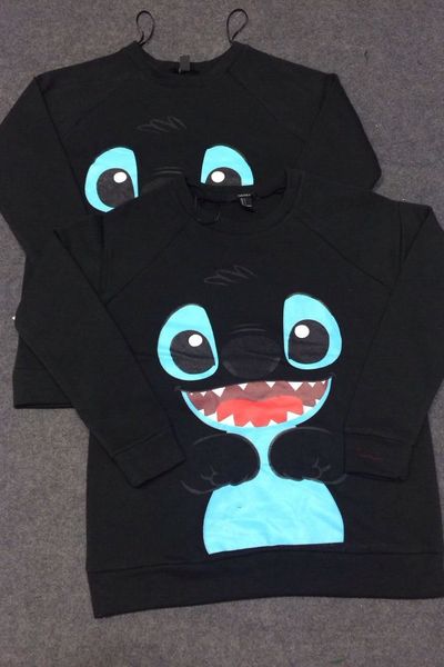 Áo stitch nỉ lông giá siêu rẻ