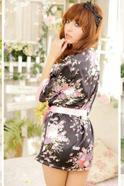 Áo khoác ngủ kimono - mc085 ms1306