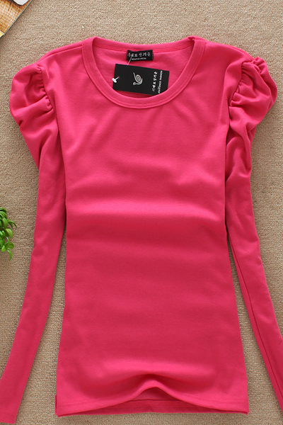 Áo dài tay họa tiết bèo