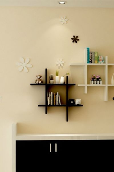 Kệ sách gỗ trang trí - kệ rượu đẹp tg-17