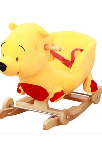 Bập bênh thú nhồi bông