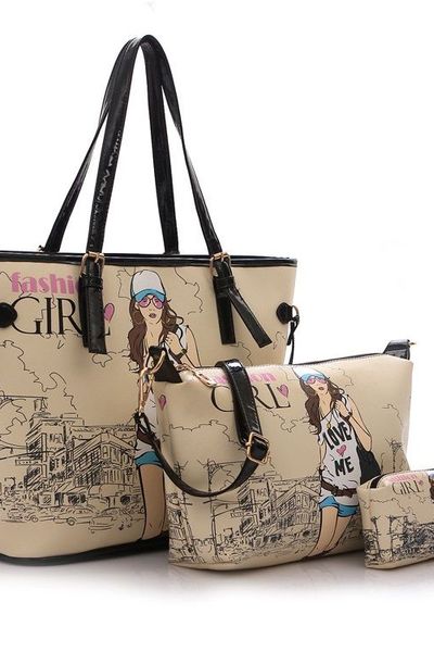Mstx 227 - bộ 3 túi xách fashion girl