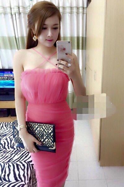 Đầm body nhúng lưới
