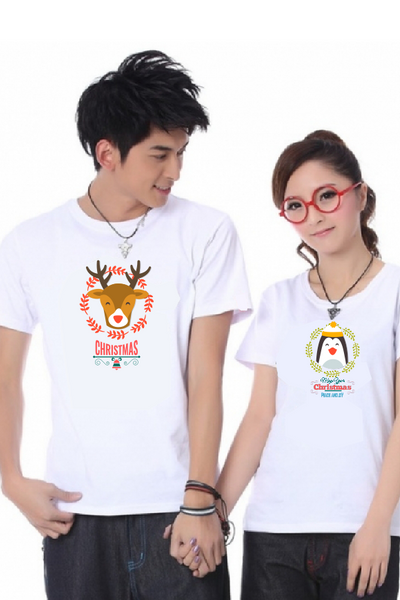 Áo thun nam nữ noel