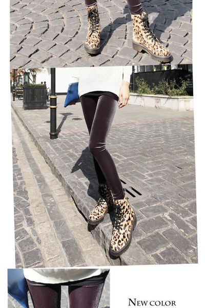 Quần legging nữ dáng dài phong cách thuần màu không họa tiết độc đáo