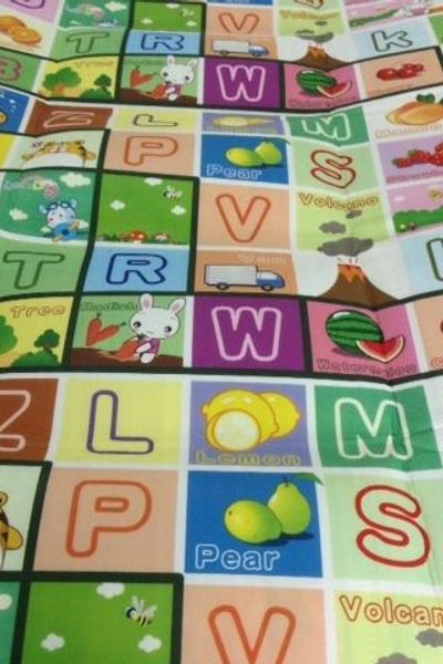 Thảm chơi cho bé maboshi hai mặt