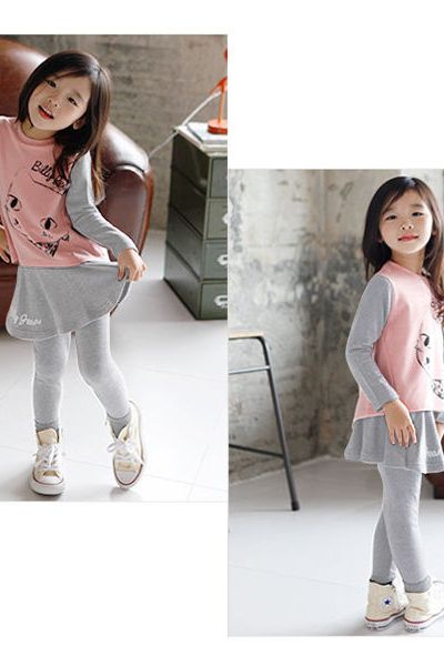 A17352 - bộ mèo quần váy thun cotton 4cri 8size 1-8