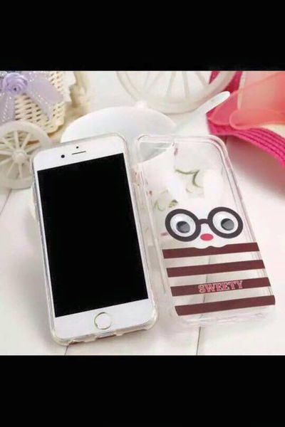 Ốp dẻo mắt nhấp nháy iphone 5s/6s/plus
