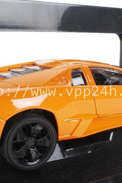 Xe trớn lamborghini hợp kim có nhạc đèn trước sau kèm pin - 8897-115