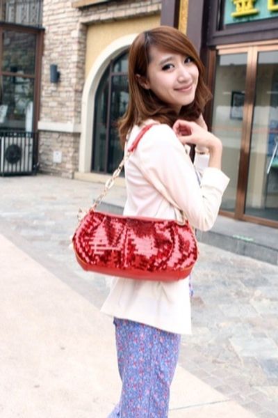 Túi xách kim sa dự tiệc hột lấp lánhda