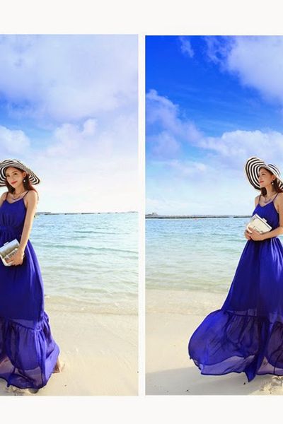 Đầm maxi đuôi cá - mc145 ms1303