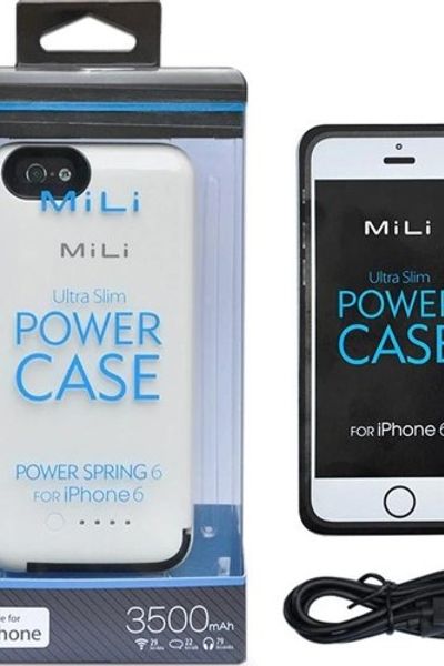 Ốp lưng kiêm pin sạc mili power spring 6- apple chỉ định dùng cho iphone 6