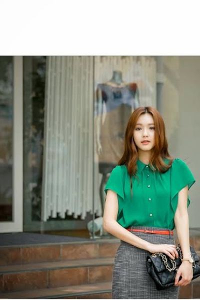 Áo voan cánh tiên xếp ly - 0707