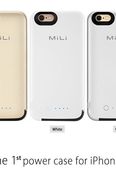 Ốp lưng kiêm pin sạc mili power spring 6- apple chỉ định dùng cho iphone 6