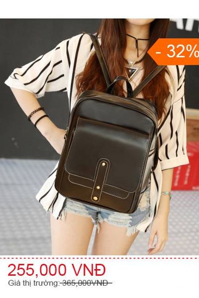 Balo chữ thập hàn quốc - unisex