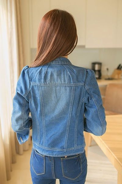 Áo khoác jean xếp ly msak0122