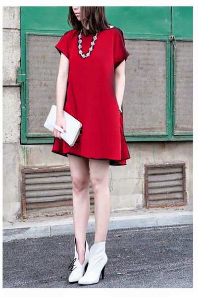 Đầm oversize phom rộng new - 0890