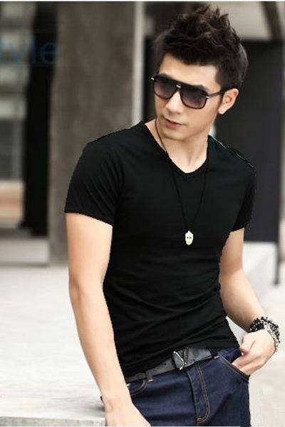 chuyên sỉ - lẻ áo thun nam tay ngắn cổ tròn cổ tim nữ facioshop