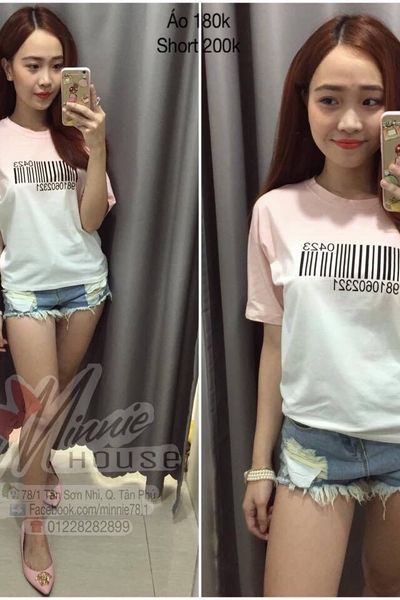 Áo thun 4 chiều 25k áo loang màu mã vạch 1 form