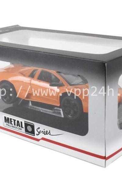 Xe trớn lamborghini hợp kim có nhạc đèn trước sau kèm pin - 8897-115