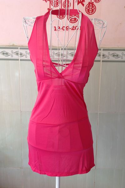 Mstt 017 -đầm thun ôm body dây lưng