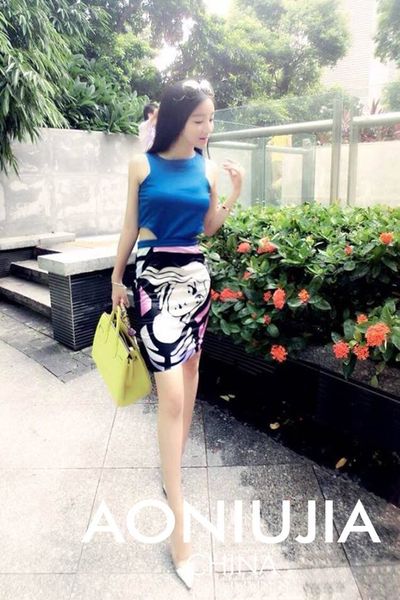 Đầm liền 2 màu như hình - xanh đen đen