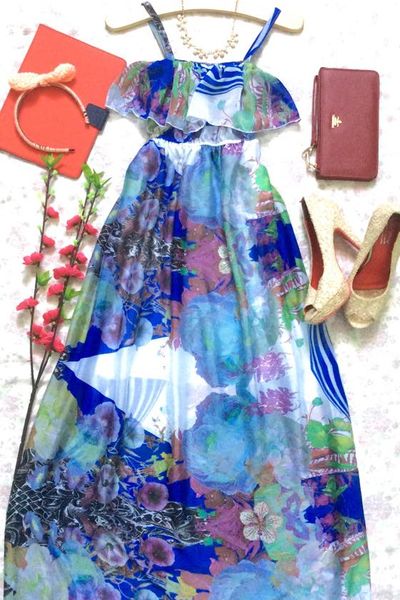 Maxi 2 dây bèo ngực