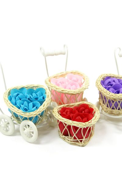Hoa sáp thơm vĩnh cừu giỏ
