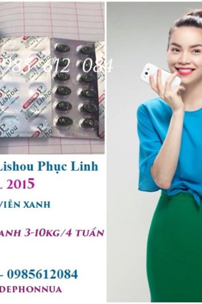Thuốc giảm cân lishou xanh hộp sắt vỉ/36 viên dùng thử 199k rẻ nhất 499k ​