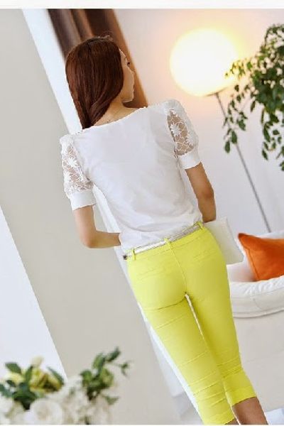 Áo somi ren cổ đính cườm - 0928
