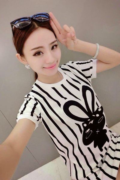 Đầm thun thỏ bunny - mc059 ms1246