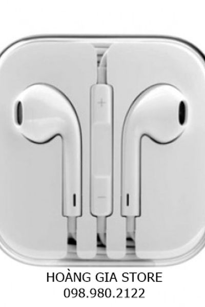Tai nghe điện thoại iphone 6S lưới xanh