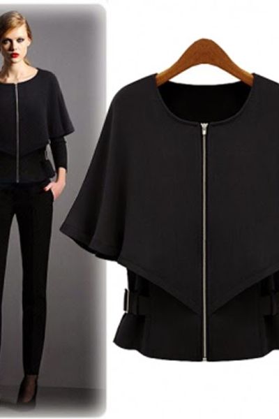 Áo khoác cách điệu phong cách châu âu - ak0190