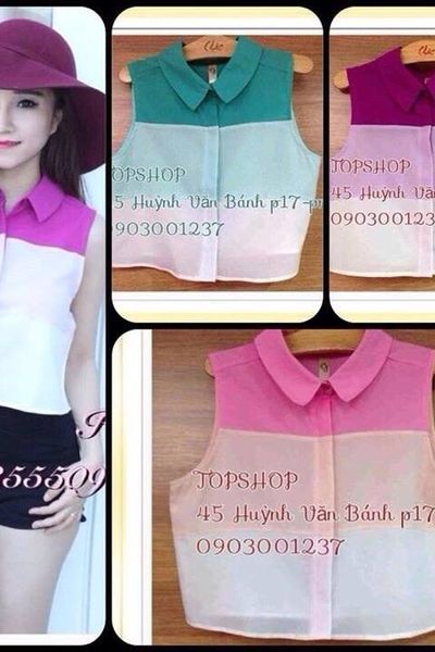 Xưởng chuyên sỉ - sm croptop 3 màu sm0005